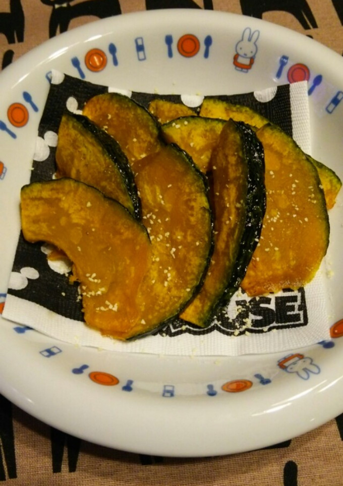 かぼちゃの素揚げ♪ガーリック-レシピのメイン写真