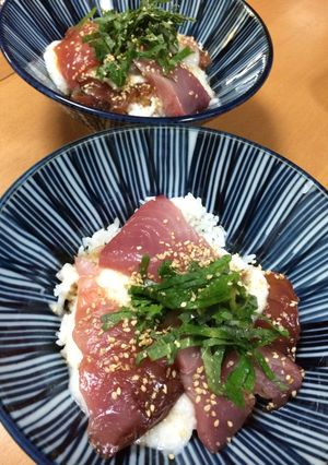 鉄火丼-レシピのメイン写真