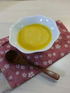 簡単♡レンジとミキサで!かぼちゃのスープ-レシピのメイン写真