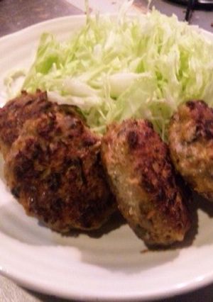 きんぴらバーグ-レシピのメイン写真