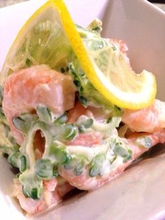 ゴーヤとエビのマヨネーズ和え-レシピのメイン写真
