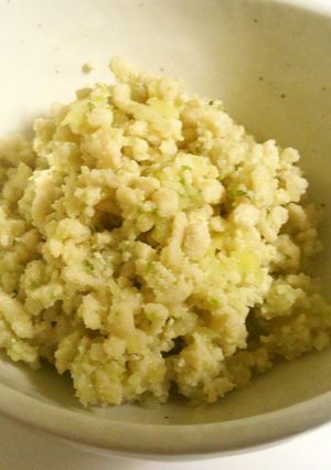 レンチン簡単♪鶏そぼろ♪冬瓜の皮いり-レシピのメイン写真