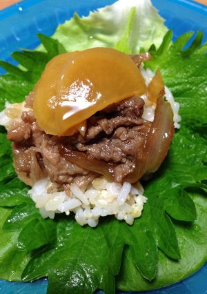 野菜たっぷり♬手巻き焼肉飯-レシピのメイン写真
