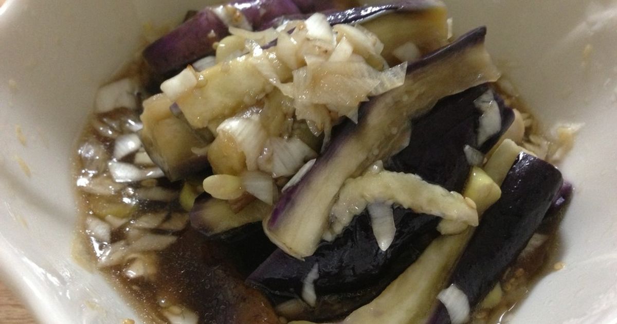 レンジで簡単！ナスの煮浸し by みさクック 【クックパッド】 簡単