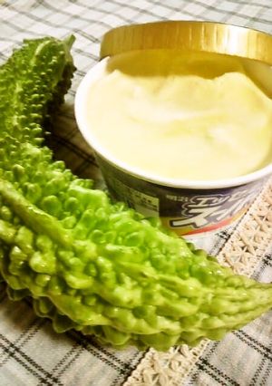 ゴーヤアイスクリーム-レシピのメイン写真