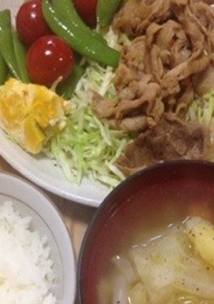 豚生姜焼き-レシピのメイン写真
