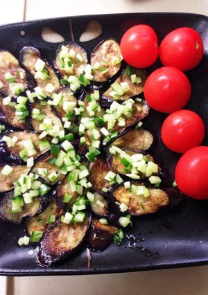 簡単に一品!茄子のバター風味サラダ-レシピのメイン写真