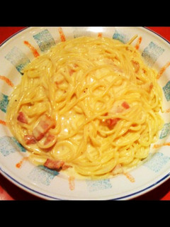 絶品カルボナーラ♪ちょー簡単!-レシピのメイン写真