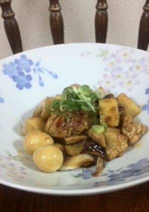 鶏肉と長いもの炒め物-レシピのメイン写真