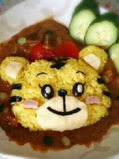 ターメリックライスで“はなちゃん”カレー-レシピのメイン写真