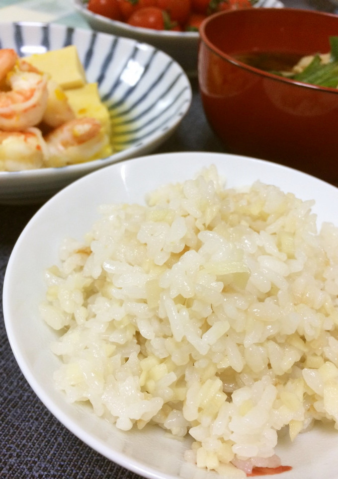 夏メニュー♪新しょうがの炊き込みご飯♪-レシピのメイン写真