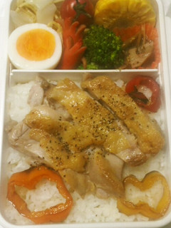 がんばれ部活☆中学生のチキンの塩焼き弁当-レシピのメイン写真