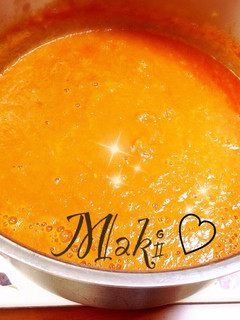 自家製♡完熟トマトソース-レシピのメイン写真