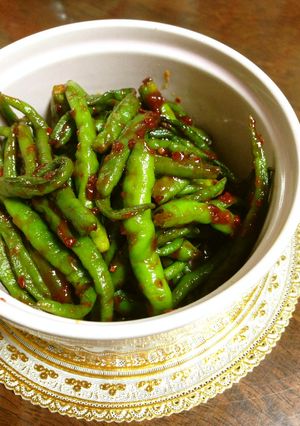 大和野菜＊ひもとうがらしのピリ辛炒め-レシピのメイン写真