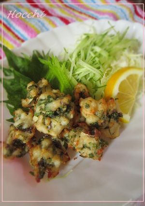 <◎白身魚と大葉のミンチ揚げ彡-レシピのメイン写真