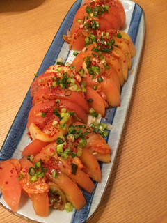簡単!夏のおつまみトマトキムチ-レシピのメイン写真