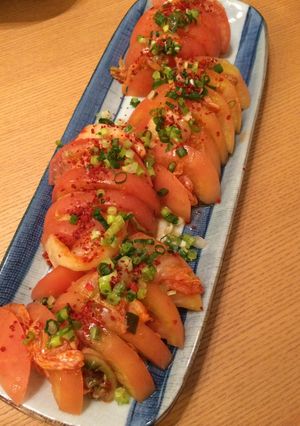 簡単！夏のおつまみトマトキムチ-レシピのメイン写真
