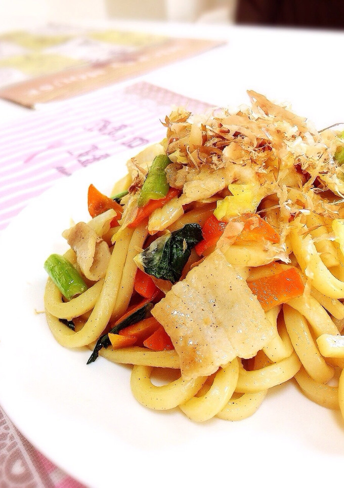 優しい味♩和風焼きうどん★-レシピのメイン写真