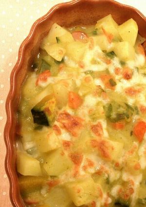 ポタージュをリメイク★美味しいグラタン-レシピのメイン写真