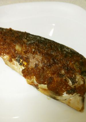 味噌マヨで香ばしい焼き塩サバ-レシピのメイン写真