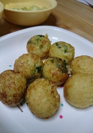 キャベツでふんわり軽いたこ焼き-レシピのメイン写真
