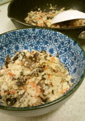 おからの煮物❢次の日おからの酢の物-レシピのメイン写真