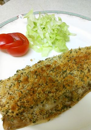 お手軽簡単！塩サバのパン粉焼き-レシピのメイン写真