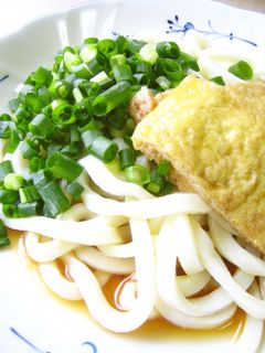 普通の油揚げで☆冷やしきつねうどん-レシピのメイン写真