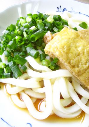 普通の油揚げで☆冷やしきつねうどん-レシピのメイン写真