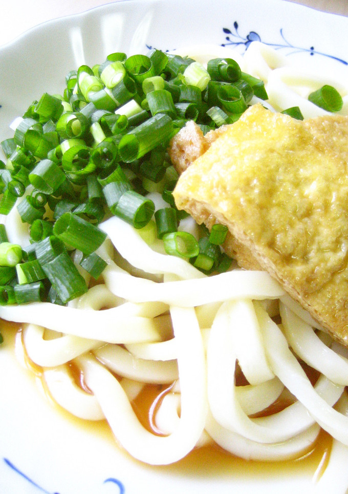 普通の油揚げで☆冷やしきつねうどん-レシピのメイン写真