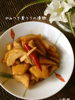 やみつき青うりの漬物-レシピのメイン写真
