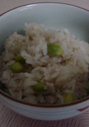 夏にうれしい☆枝豆のダブル茶めし-レシピのメイン写真