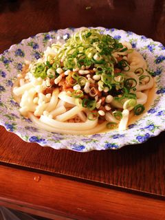 納豆みそ冷うどん-レシピのメイン写真