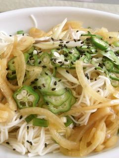 簡単和風サラダそうめん-レシピのメイン写真