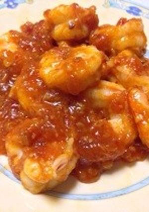彼氏絶賛！簡単☆海老チリソース♪-レシピのメイン写真