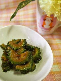 ゴーヤきんぴら-レシピのメイン写真