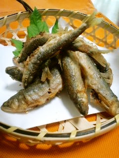 小鮎のから揚げ-レシピのメイン写真