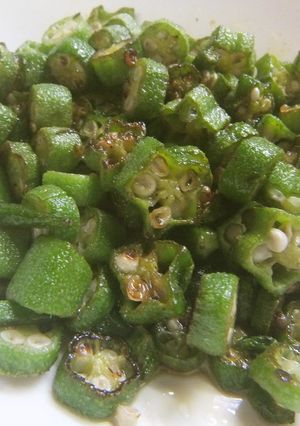 おくらのガリバタ醤油-レシピのメイン写真
