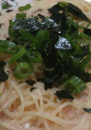 冷製和風明太子クリームパスタ-レシピのメイン写真
