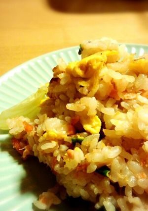 鮭チャーハン-レシピのメイン写真