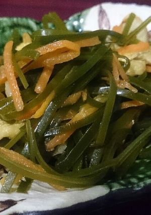 すきこんぶの炒め物-レシピのメイン写真