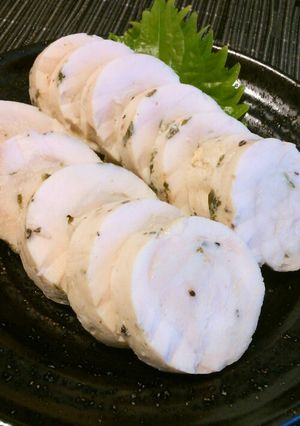 塩麹鶏ハム～バジル風味～-レシピのメイン写真