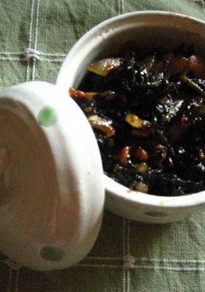 青紫蘇と豚肉の佃煮風-レシピのメイン写真