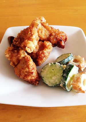 豚肉の唐揚げ 塊肉version☆-レシピのメイン写真