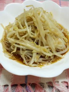サッパリ♪ レンジdeもやしナムル-レシピのメイン写真