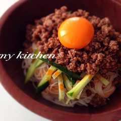 รูปของ 肉味噌のせそうめん