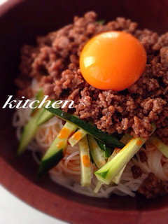 肉味噌のせそうめん-レシピのメイン写真