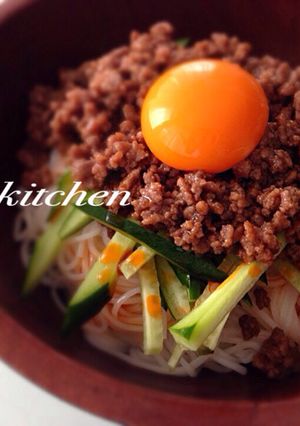 肉味噌のせそうめん-レシピのメイン写真