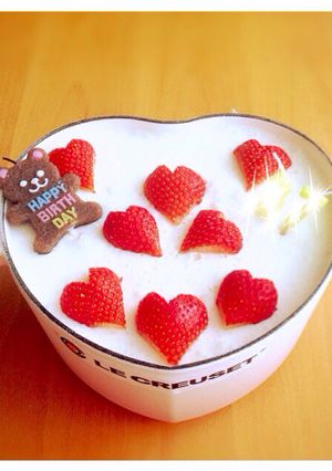ふんわりとろけるヨーグルトケーキ♪-レシピのメイン写真