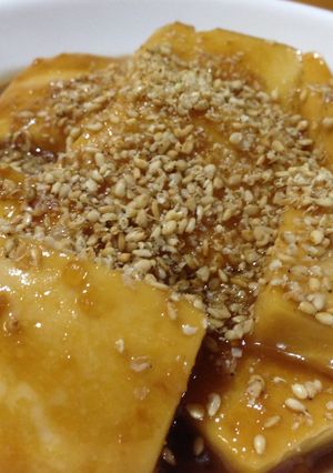 【男の料理】豆腐の味噌煮込み-レシピのメイン写真